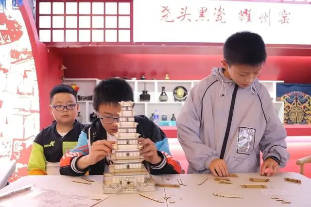 大雁塔搭建研学活动